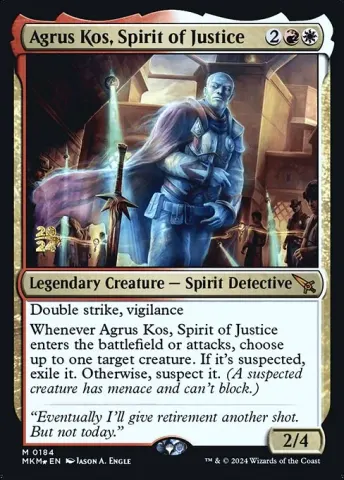 Agrus Kos, Spirit of Justice · 184s