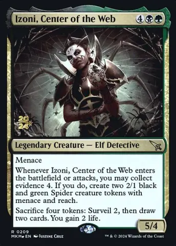 Izoni, Center of the Web · 209s