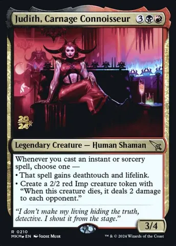Judith, Carnage Connoisseur · 210s