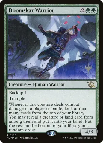 Doomskar Warrior · 185p