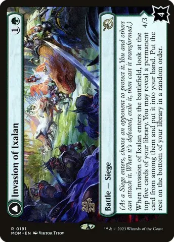 Invasion of Ixalan // Belligerent Regisaur · 191s
