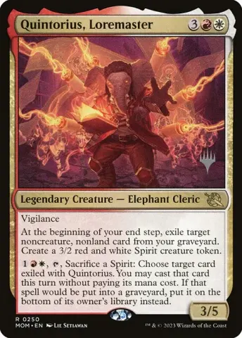 Quintorius, Loremaster · 250p