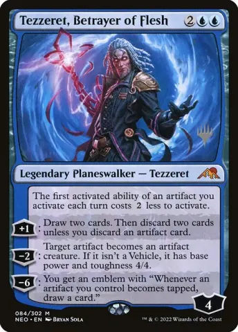 Tezzeret, Betrayer of Flesh · 84p