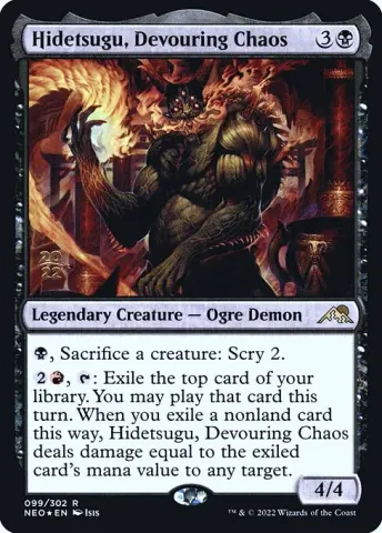 Hidetsugu, Devouring Chaos · 99s