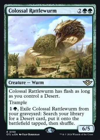 Colossal Rattlewurm · 159s
