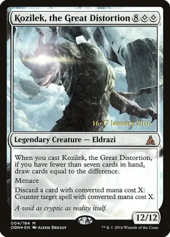 Kozilek, the Great Distortion · 4s