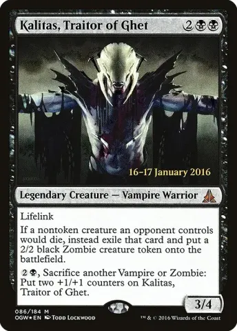Kalitas, Traitor of Ghet · 86s