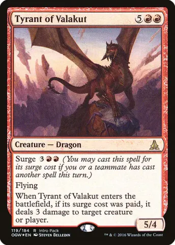 Tyrant of Valakut · 119