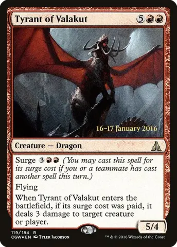 Tyrant of Valakut · 119s
