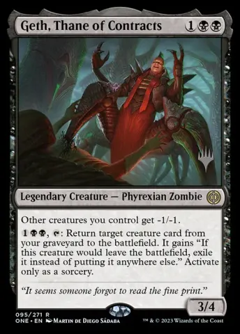 Geth, Thane of Contracts · 95p