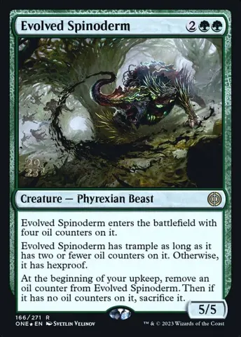 Evolved Spinoderm · 166s