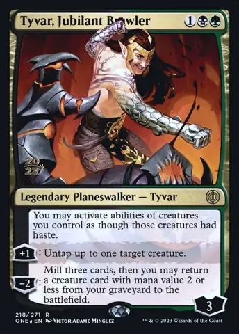 Tyvar, Jubilant Brawler · 218s