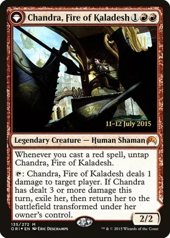 Chandra, Fire of Kaladesh // Chandra, Roaring Flame · 135s