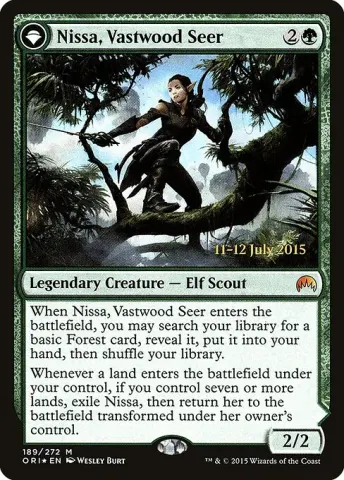 Nissa, Vastwood Seer // Nissa, Sage Animist · 189s