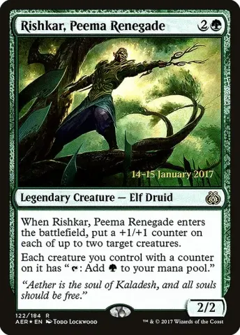 Rishkar, Peema Renegade · 122s