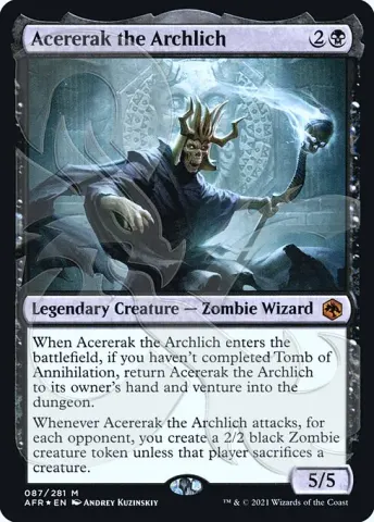 Acererak the Archlich · 87a