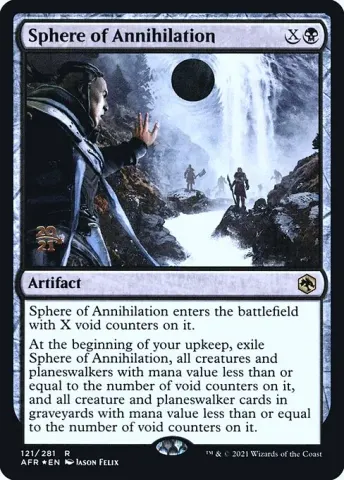 Sphere of Annihilation · 121s