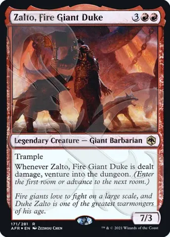 Zalto, Fire Giant Duke · 171a