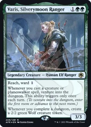 Varis, Silverymoon Ranger · 209a