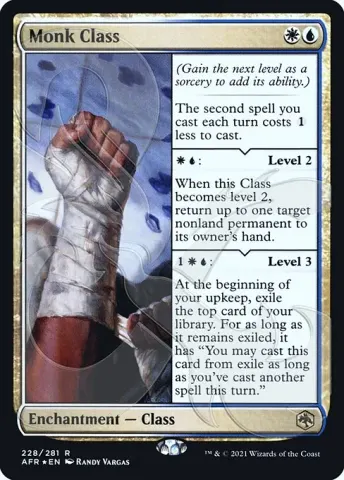 Monk Class · 228a