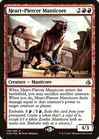 Heart-Piercer Manticore · 138s