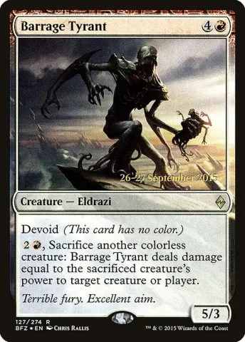 Barrage Tyrant · 127s