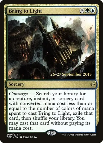 Bring to Light · 209s