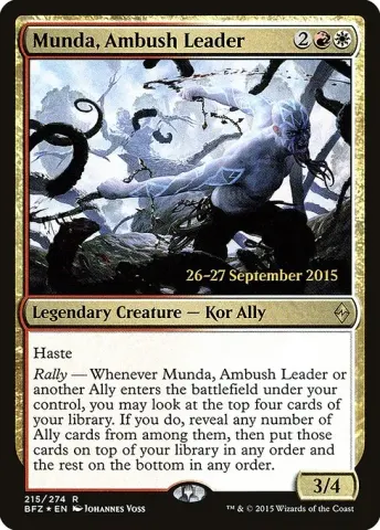 Munda, Ambush Leader · 215s