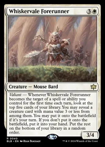 Whiskervale Forerunner · 40p