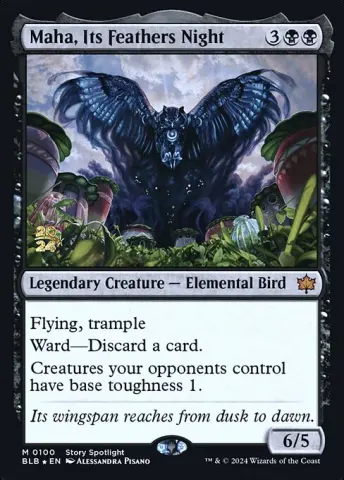 Maha, Its Feathers Night · 100s
