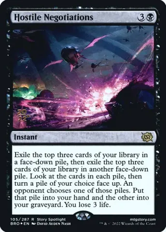 Hostile Negotiations · 105s