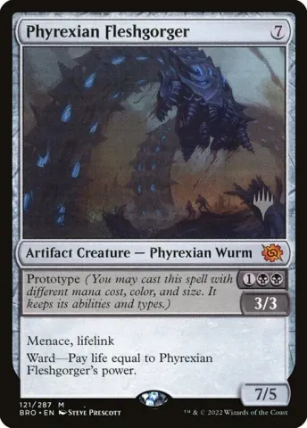Phyrexian Fleshgorger · 121p
