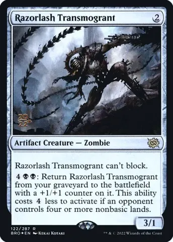Razorlash Transmogrant · 122s