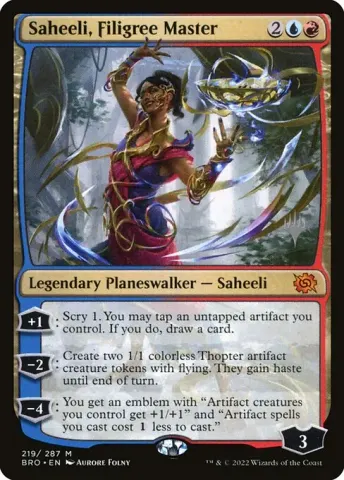Saheeli, Filigree Master · 219p