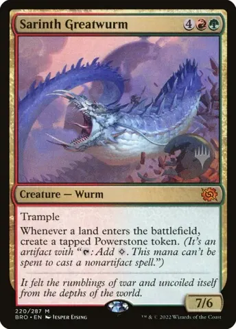 Sarinth Greatwurm · 220p