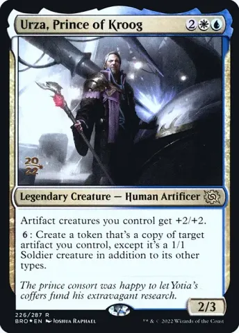 Urza, Prince of Kroog · 226s