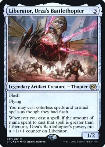 Liberator, Urza's Battlethopter · 237s