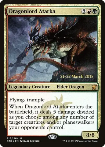 Dragonlord Atarka · 216s
