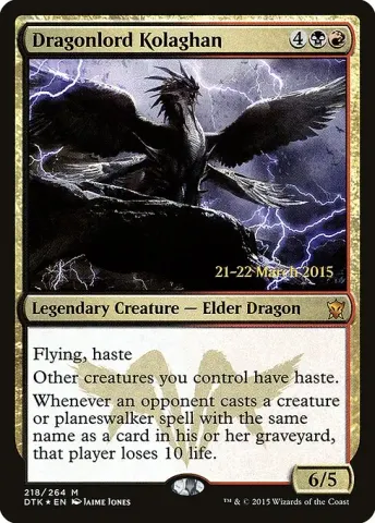 Dragonlord Kolaghan · 218s