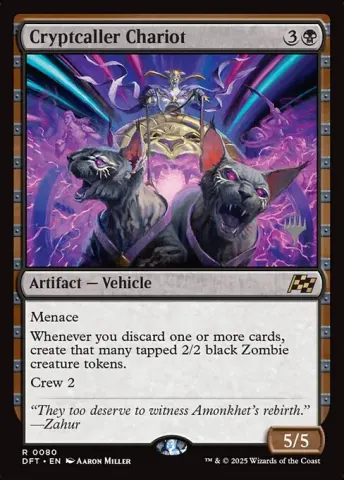 Cryptcaller Chariot · 80p