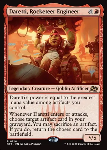 Daretti, Rocketeer Engineer · 120p