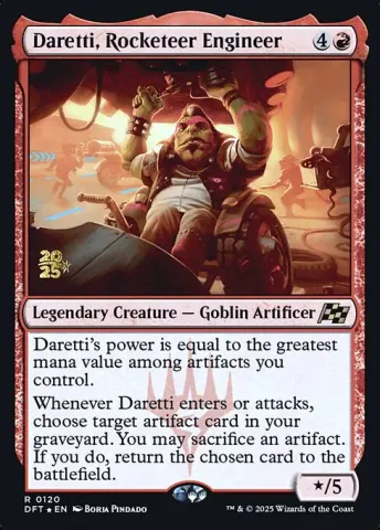 Daretti, Rocketeer Engineer · 120s