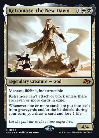 Ketramose, the New Dawn · 209s
