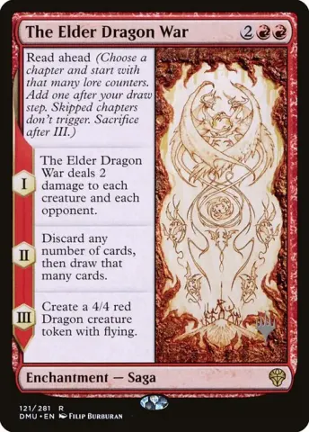 The Elder Dragon War · 121p