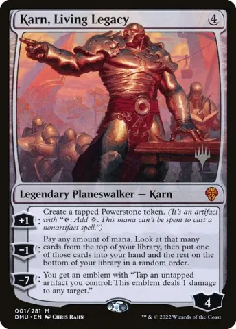 Karn, Living Legacy · 1p