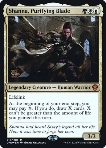 Shanna, Purifying Blade · 218s