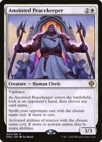 Anointed Peacekeeper · 2p