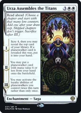 Urza Assembles the Titans · 37s