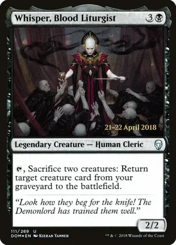 Whisper, Blood Liturgist · 111s