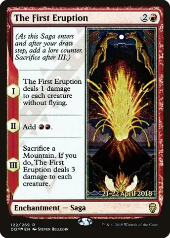 The First Eruption · 122s